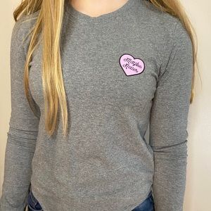 F21 Maybe Never bodysuit